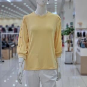 [모다남양주]옐로우 기본 실루엣의 티셔츠 HCCMTS105YE