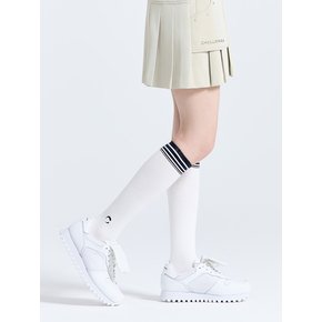 여성 팁포인트 니삭스 오프화이트