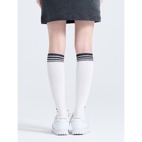 여성 팁포인트 니삭스 오프화이트
