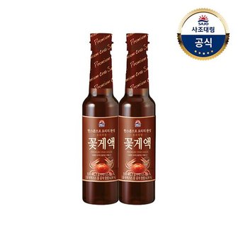 사조대림 프리미엄꽃게액 550ml x2개