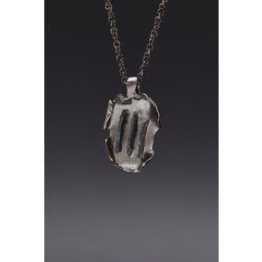 Rhizome Mini Pendant Necklace - Noir