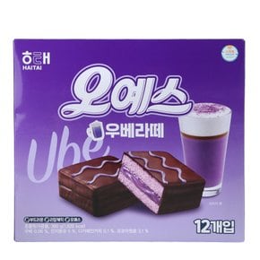 해태 오예스 우베라떼맛 360g