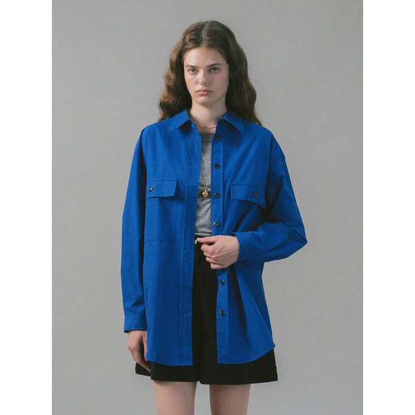 [리퍼브]U Over Big Pocket Shirt_2colors