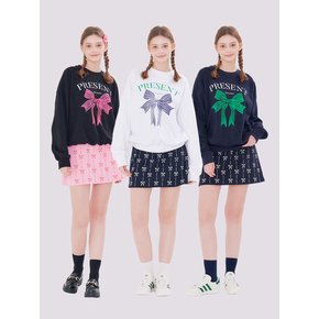 MET present sweatshirt & mini skirt set