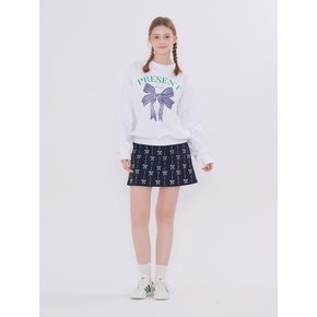 MET present sweatshirt & mini skirt set