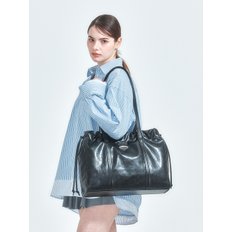 배드지지 TRAWSTRING TOTE BAG, BLACK