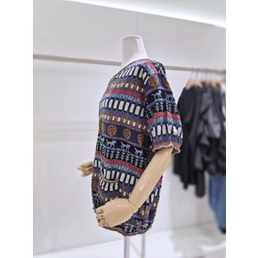 AK원주점 르니앤맥코이 브이넥 정원 블라우스 MN08BL770