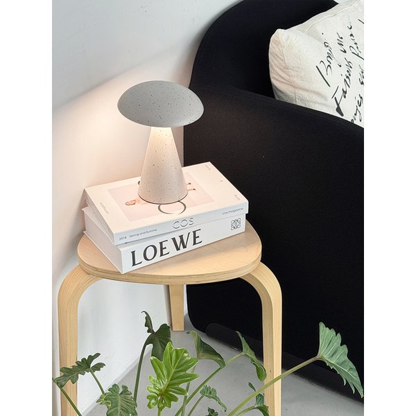 루나 머쉬룸 스탠드 LED 램프 무드등 미드센츄리 무선 버섯 조명