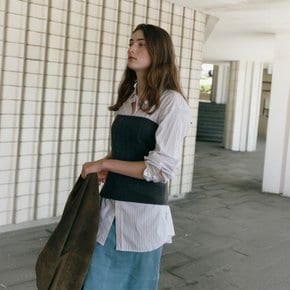 Detachable Overfit stripe Shirt KW5AB7010_AI