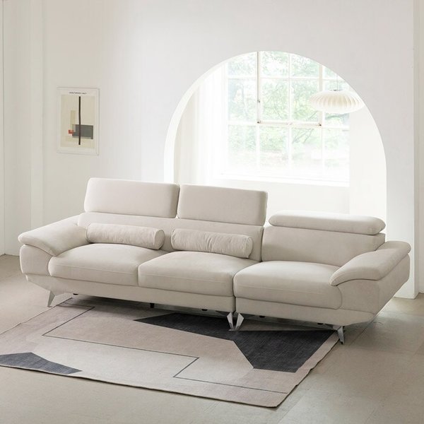 이지클린 타이보텍스 패브릭 4인용 소파 (쿠션증정) TR5265 (수도권무배)