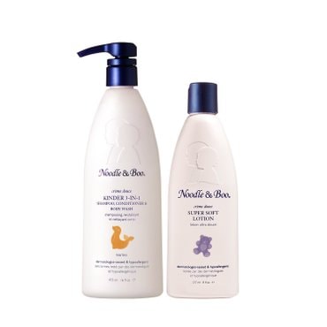 디밤비 [누들앤부] 대용량 킨더 3in1 샴푸,린스&워시 473ml+소용량로션 237ml