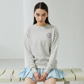 [무케] 러브포티_로고 스웨트셔츠 (2colors) 여성 테니스 트레이닝 셔츠