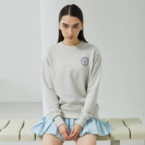 [무케] 러브포티_로고 스웨트셔츠 (2colors) 여성 테니스 트레이닝 셔츠