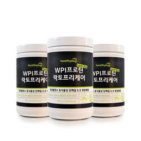 헬씨허그 WPI 프로틴 분리유청 흡수빠른 단백질 동식물성 락토프리케어280gx3통