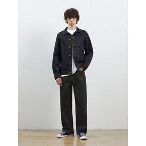 DENIM SELVEDGE WIDE PANTS IDNIGO