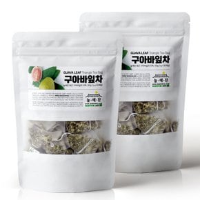 볶은 구아바잎차 삼각티백 허브차 대용량 100티백