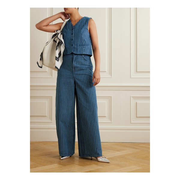 더프랭키샵 사샤 스트라이프 와이드 진 1647597337114094