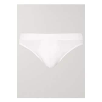 ZIMMERLI 짐멀리 퓨어네스 스트레치 마이크로 모달 브리프 화이트 3633577413460413