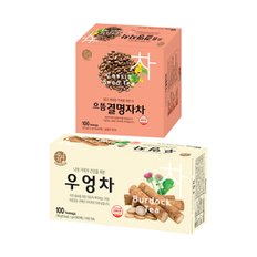  송원 우엉차 100T +으뜸 결명자차 100T (200T)