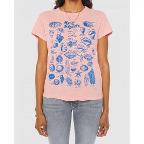 4820294 MOTHER The Sinful Tee - Candle Light Peach