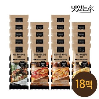  리뉴얼 라쿠치나 포카치아 수제 피자 18팩(비프+페퍼+포테이토+허니갈릭)