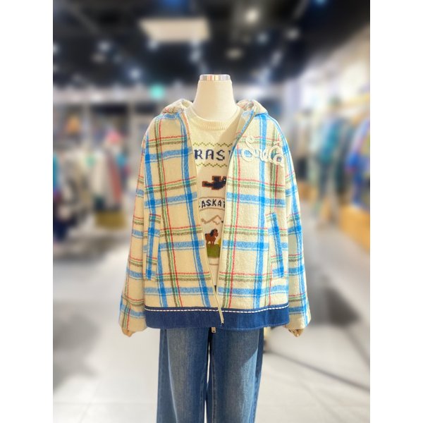 [여주점] 시네마 체크 점퍼 (BAJP02511)