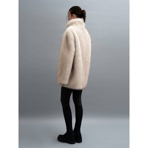 [단독] SOFT FUR JACKET, IVORY