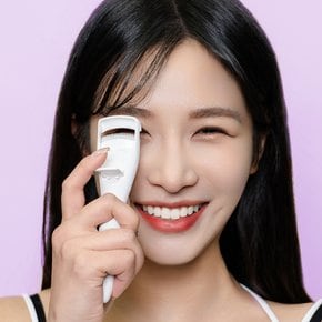 듀얼 히팅 뷰러 속눈썹 고데기 온열 휴대용 USB 눈썹 마스카라 펌 고대기