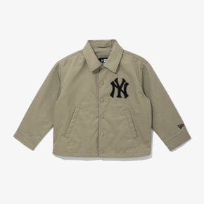 MLB 코튼 코치 뉴욕 양키스 재킷 베이지   13679508