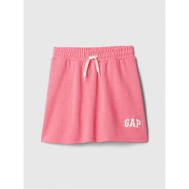 갭 키즈 갭 GAP 로고 풀온 스커트 치마바지 핑크 쥬빌리 8717386