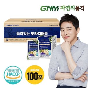 GNM자연의품격 품격있는 도라지 배즙 1박스 100포 (실속포장)/배도...