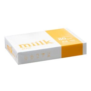 miilk 한국 밀크베이지 미색용지 A4 복사용지(A4용지) 80g 500매 1권