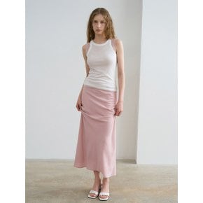 Dobby Chiffon Long Skirt