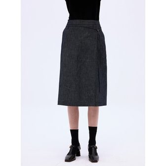 위메농(Oui mais non) Raw denim skirts