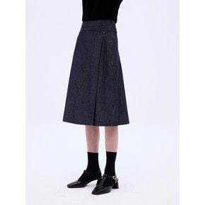 Raw denim skirts