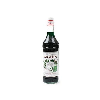  메가커피 모닌 미니 그린민트시럽 250ml