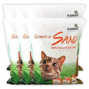 [감성하우스] 퀸오브샌드 고양이 냥이 두부 모래 7L(오리지날)(6개)