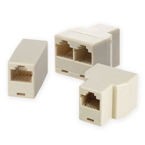 RJ45 커플러 8P8C 랜케이블 랜선 커넥터 연장 잭