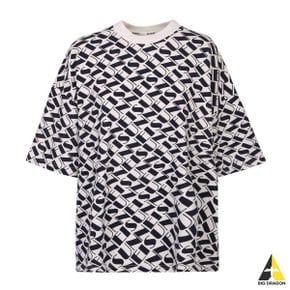 써네이 LOGO PRINT ALL-OVER T-SHIRT (SN2PXH03AP JE164 S01) (로고 프린트 올 오버 티셔