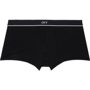 블랙 오프 스탬프 박서 브리프 세트 OMUH007S24JER0011001 BLACK WHIT