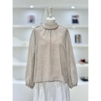 듀엘 [여주점] 여성 슬립 세트 리본 니트 블라우스 (L253PSC013)