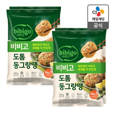 CJ제일제당 [CJ직배송] 비비고도톰동그랑땡425G X 4개