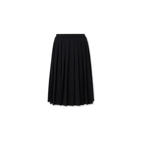 Frankly Angel Point Pleats Skirt - Black