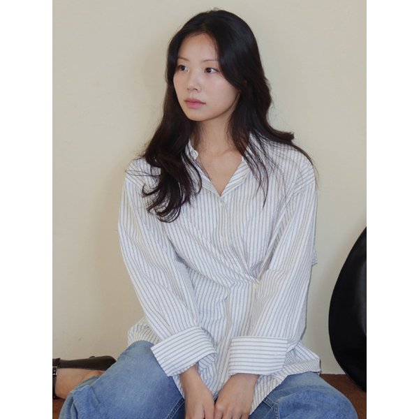 SITP5256 노블 언밸런스 랩 ST 셔츠_Ivory