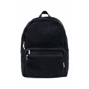 Corduroy Backpack _ Black