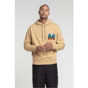 [기모] TILNO - M Logo hoodies_Beige_LNVA0TS92 (남여공용)