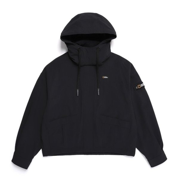 [여주점] N251WJP040 여성 리머 후드 탈부착 점퍼 CARBON BLACK