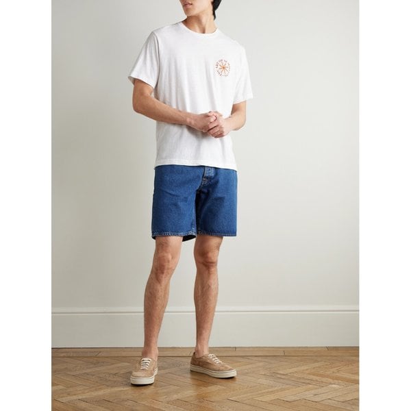 프레스코볼 카리오카 디니스 클럽 드 프라이아 코튼 리넨 블렌드 저지 티셔츠 46376663162873345