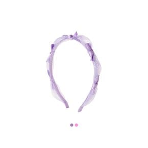 슈가 리본매듭 헤어밴드(Pink/Purple)