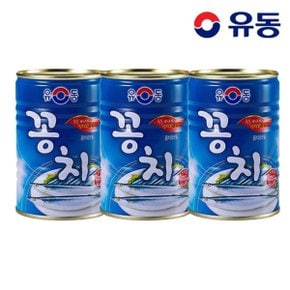 [유동] 꽁치 400g  x3개